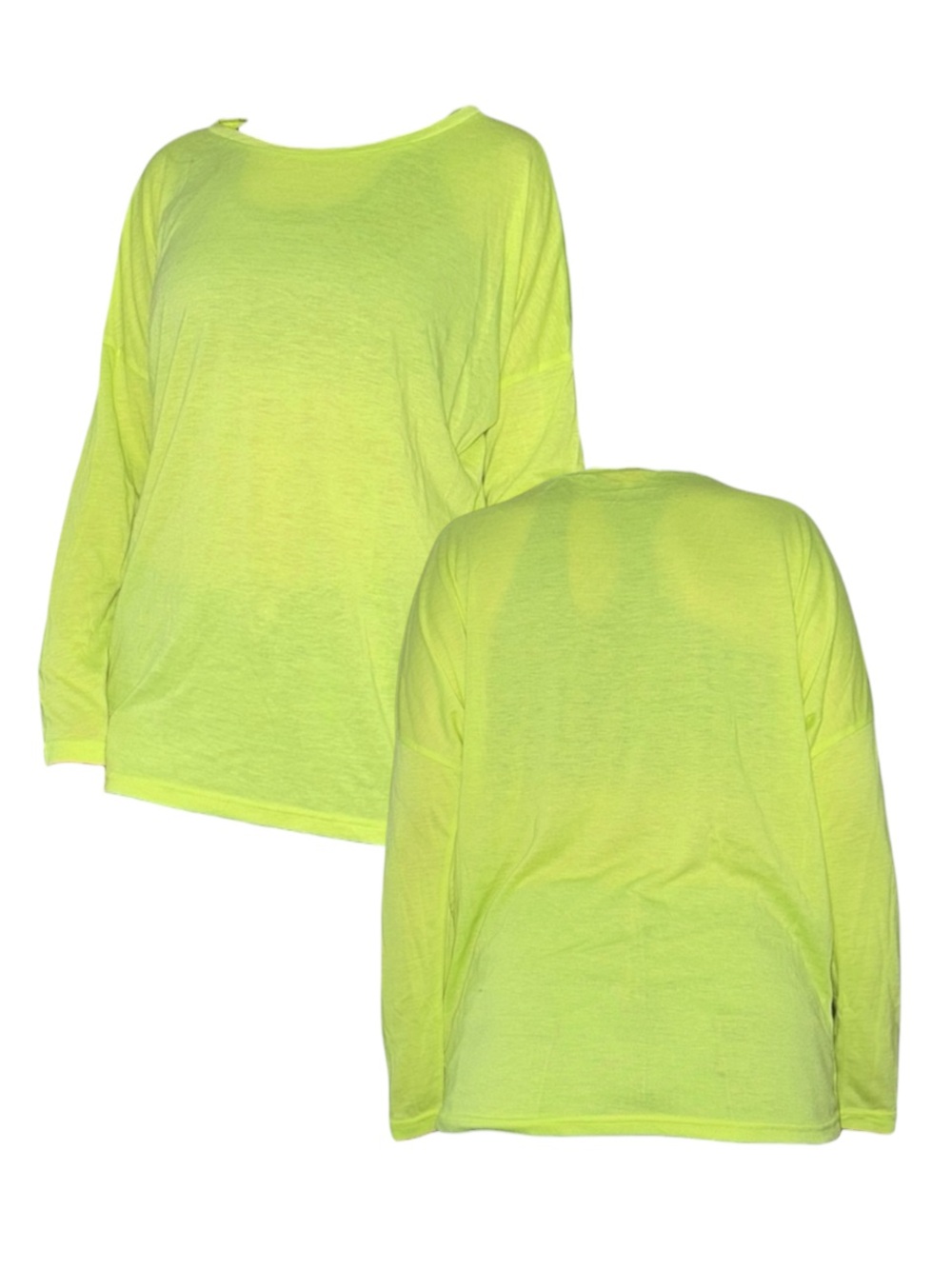 Nameless Neon Green Long Sleeve Tee